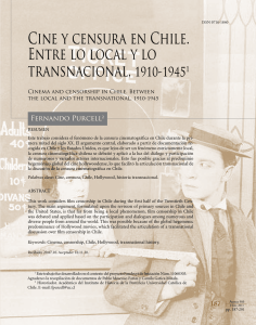 Cine y censura en Chile. Entre lo local y lo transnacional, 1910