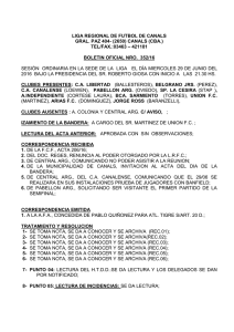 Boletín 11 - Liga Regional de Futbol de Canals