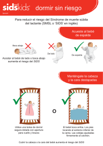 Spanish - Sids and Kids - Safe Sleeping Factsheet.indd