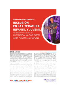 INCLuSIóN EN LA LITERATuRA INFANTIL y juvENIL