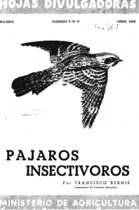 pajaros insectivoros - Ministerio de Agricultura, Alimentación y