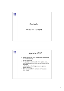 Sockets Modelo OSI