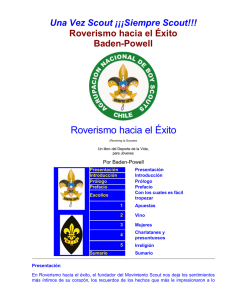 Roverismo hacia el Éxito - Grupo Scout Nazaret 336