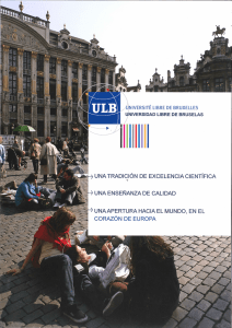 iniversite libre de bruxelles universidad libre de bruselas