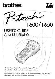 user`s guide guía de usuario user`s guide guía de usuario