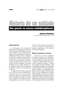 Historia de un soldado - Portal de revistas académicas de la