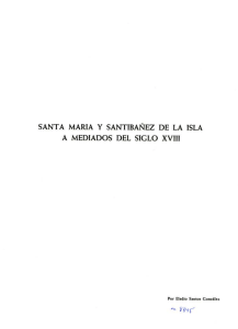 Santa María y Santibáñez de la Isla a mediados del siglo