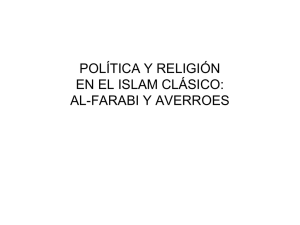 POLÍTICA Y RELIGIÓN EN EL ISLAM CLÁSICO