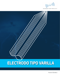 ELECTRODO TIPO VARILLA