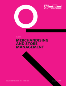 merchandising and store management