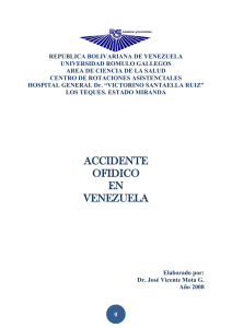 accidente ofidico en venezuela
