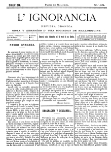 L`Ignorància, 15 de maig de 1880 - Biblioteca Digital de les Illes
