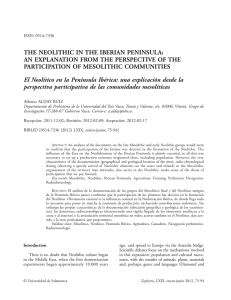 The Neolithic in the Iberian Peninsula