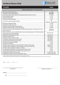 3 TARIFARIO diners club