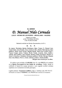 D. Manuel Nido Cernuda