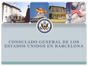 consulado general de los estados unidos en barcelona