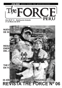Boletín N°14 - The Force Perú