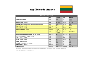 República de Lituania - Secretaría de Economía