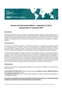 Jóvenes de Intercambio México – Argentina (JIMA)