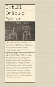 Ext.21 Oráculo Manual - E-Prints Complutense
