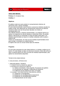 analisis modal - Tecnun - Universidad de Navarra