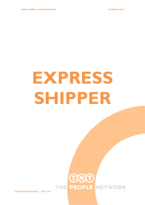 express shipper - guía de referencia
