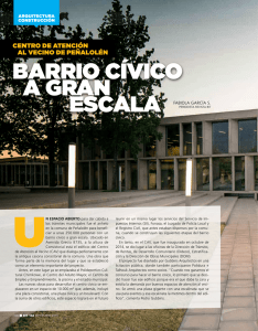 Barrio cívico a gran - La Revista Técnica de la Construcción