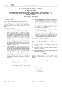 Reglamento (UE) no 255/2013 de la Comisión, de 20 de