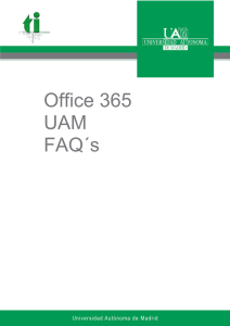 Office 365 UAM FAQ´s