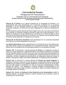 Normativas - Universidad de Panamá