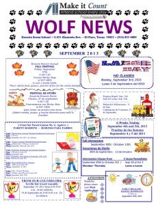 wolf news september 2 0 1 3
