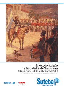El éxodo jujeño y la batalla de Tucumán