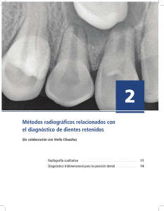 Métodos radiográficos relacionados con el diagnóstico de dientes