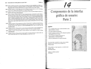 Page 1 606 Componentes de Ici lnierfciz grófico de usuorlo: Porte l