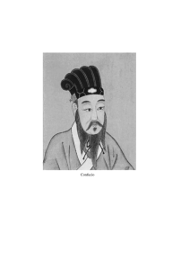 Mitología y perspectiva histórica de los cinco clásicos confucianos