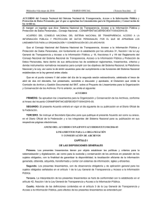 (Tercera Sección) 12 ACUERDO del Consejo Nacional del