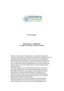 Heterodoxia y religiosidad - Biblioteca Virtual Universal