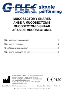 mucosectomy snares anse à mucosectomie mucosectomie - G-Flex