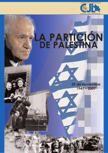 La Partición de Palestina