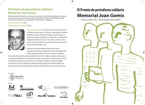 Memorial Joan Gomis
