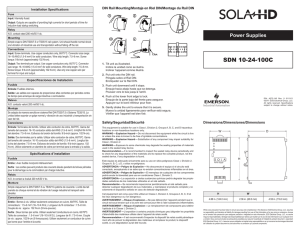SDN 10-24-100C - Sola/Hevi-Duty