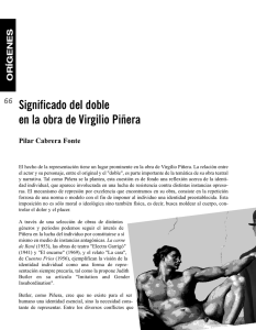 Significado del doble en la obra de Virgilio Piñera. Pilar Cabrera