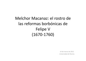 Melchor Macanaz - Universidad de Murcia