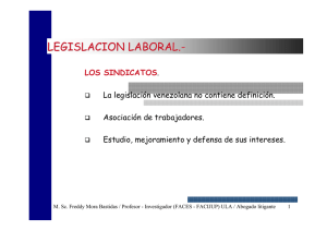 legislacion laboral. - Web del Profesor
