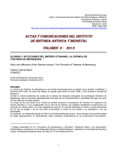 Ponencia II Jornadas - Facultad de Filosofía y Letras