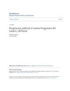 Respiración artificial, el camino borgesiano del traidor y del héroe