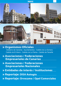 Organismos Oficiales » Asociaciones / Federaciones Empresariales