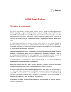 INACAP Robotic Challenge Normas de la competencia