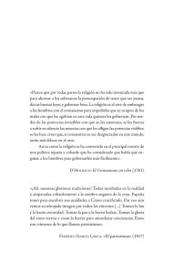 «Parece que por todas partes la religión no ha sido inventada más