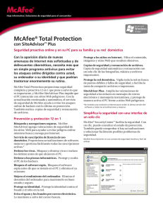 McAfee® Total Protection